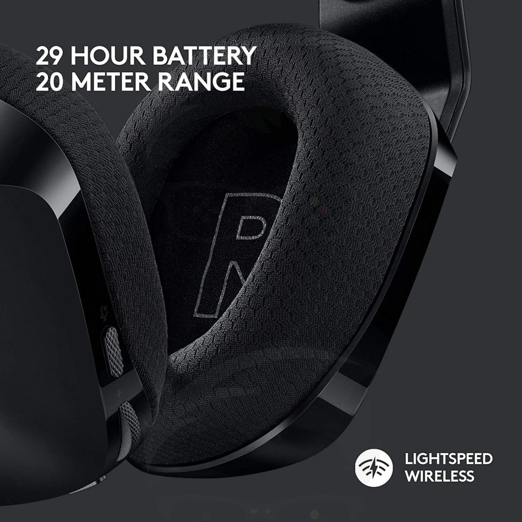 Logitech G733 Lightspeed Wireless Black Gaming Headset Logitech G733 Lightspeed Wireless Black Gaming Headset